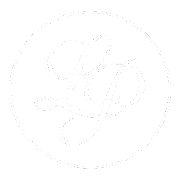 Logo van een bedrijf met de initialen "LP" in een cirkel.